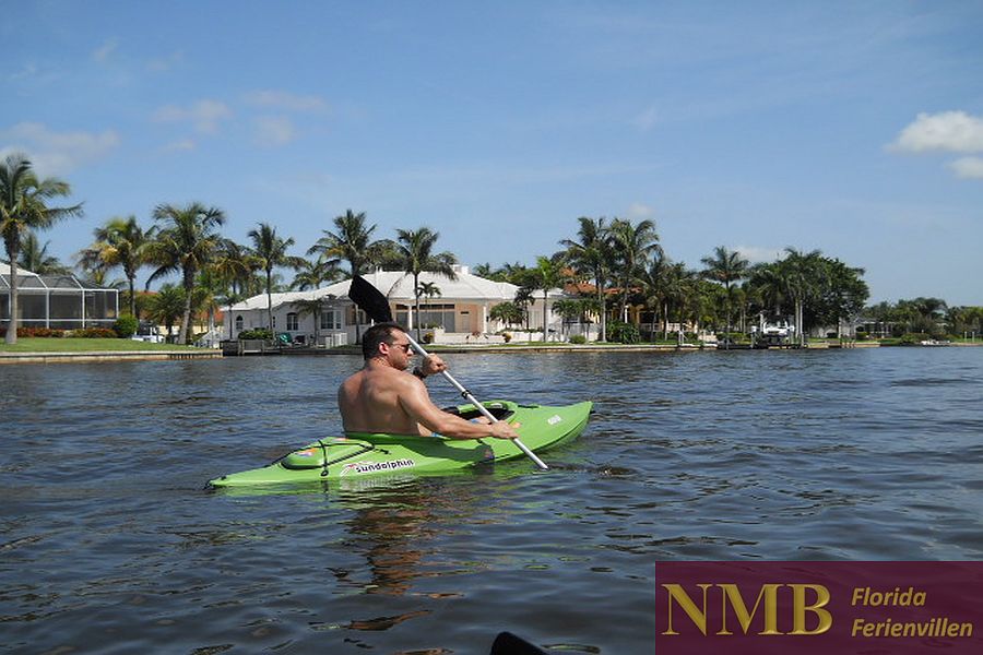 Kayaking in Cape Coral NMB Ferienhäuser