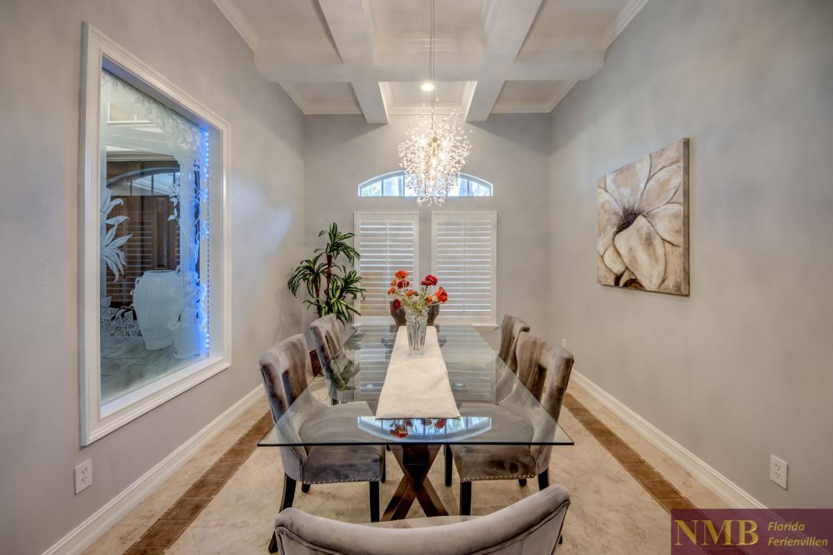 Ferienhaus-Cape-Coral-Whispering-Palms_8-Dining-Room